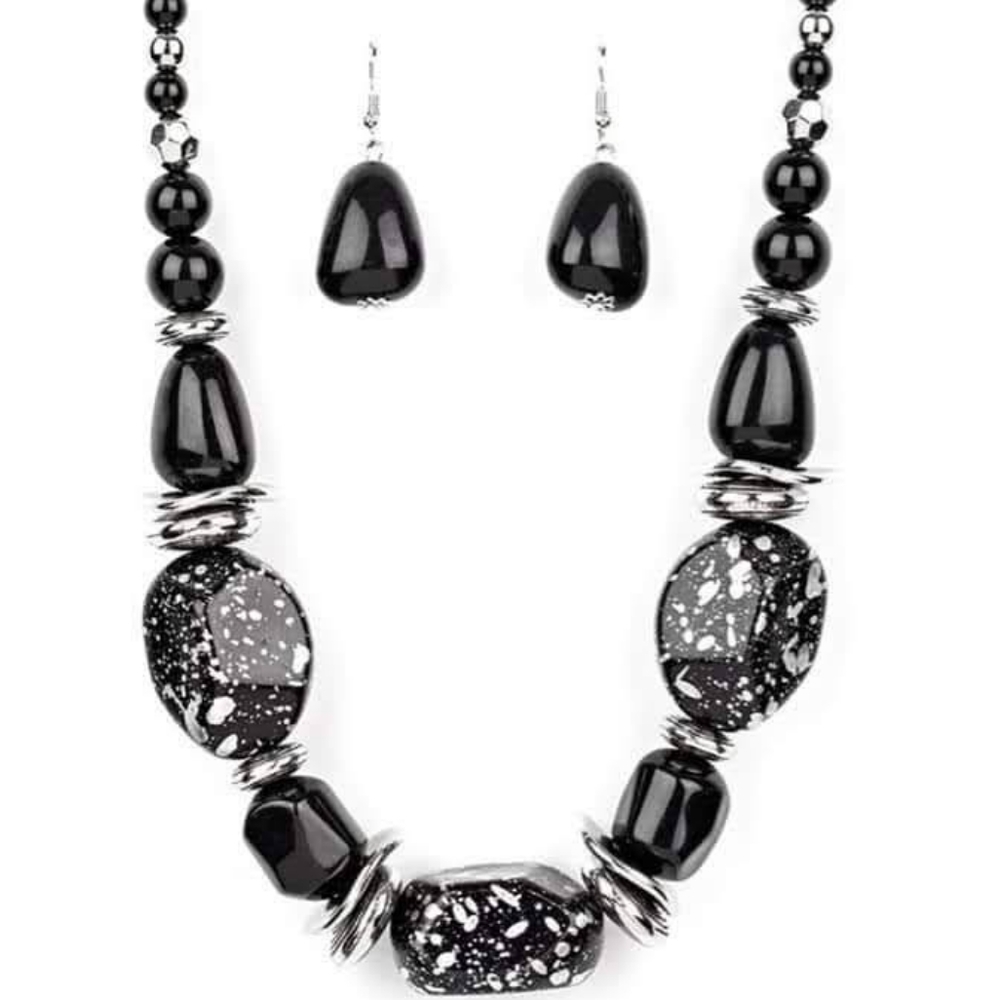 Necklace and Earrings